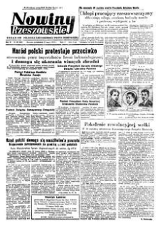 Nowiny Rzeszowskie : organ KW Polskiej Zjednoczonej Partii Robotniczej. 1952, R. 4, nr 66 (17 marca)