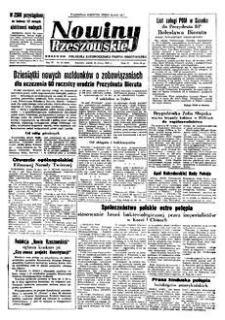 Nowiny Rzeszowskie : organ KW Polskiej Zjednoczonej Partii Robotniczej. 1952, R. 4, nr 67 (18 marca)