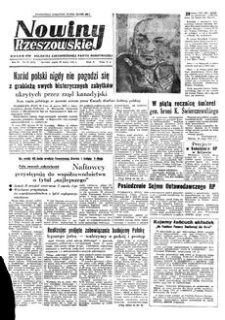 Nowiny Rzeszowskie : organ KW Polskiej Zjednoczonej Partii Robotniczej. 1952, R. 4, nr 76 (28 marca)