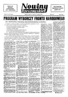 Nowiny Rzeszowskie : organ KW Polskiej Zjednoczonej Partii Robotniczej. 1952, R. 4, nr 213 (6-7 września)