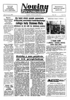 Nowiny Rzeszowskie : organ KW Polskiej Zjednoczonej Partii Robotniczej. 1952, R. 4, nr 217 (11 września)