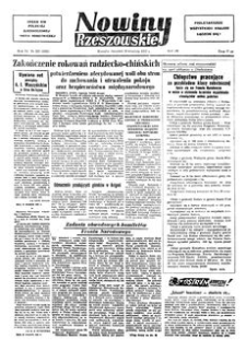 Nowiny Rzeszowskie : organ KW Polskiej Zjednoczonej Partii Robotniczej. 1952, R. 4, nr 223 (18 września)