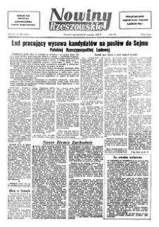 Nowiny Rzeszowskie : organ KW Polskiej Zjednoczonej Partii Robotniczej. 1952, R. 4, nr 226 (22 września)