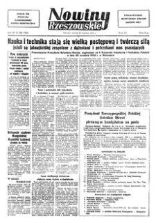 Nowiny Rzeszowskie : organ KW Polskiej Zjednoczonej Partii Robotniczej. 1952, R. 4, nr 233 (30 września)