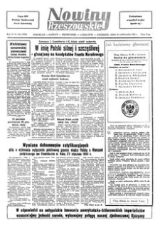 Nowiny Rzeszowskie : organ KW Polskiej Zjednoczonej Partii Robotniczej. 1952, R. 4, nr 254 (24 października)