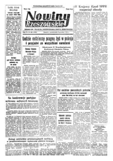 Nowiny Rzeszowskie : organ KW Polskiej Zjednoczonej Partii Robotniczej. 1952, R. 4, nr 292 (8 grudnia)