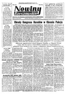 Nowiny Rzeszowskie : organ KW Polskiej Zjednoczonej Partii Robotniczej. 1952, R. 4, nr 298 (15 grudnia)