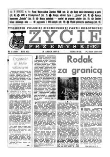 Życie Przemyskie : tygodnik Polskiej Zjednoczonej Partii Robotniczej. 1987, R. 21, nr 11 (1003) (18 marca)