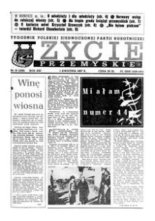Życie Przemyskie : tygodnik Polskiej Zjednoczonej Partii Robotniczej. 1987, R. 21, nr 13 (1005) (1 kwietnia)