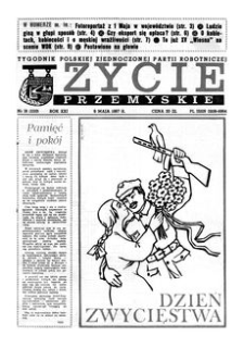 Życie Przemyskie : tygodnik Polskiej Zjednoczonej Partii Robotniczej. 1987, R. 21, nr 18 (1010) (6 maja)