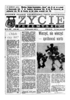 Życie Przemyskie : tygodnik Polskiej Zjednoczonej Partii Robotniczej. 1987, R. 21, nr 37 (1029) (16 września)