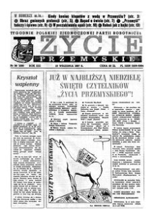 Życie Przemyskie : tygodnik Polskiej Zjednoczonej Partii Robotniczej. 1987, R. 21, nr 38 (1030) (23 września)