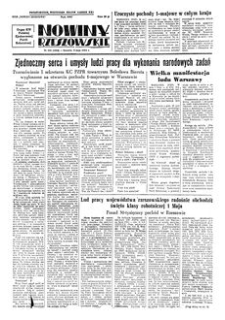 Nowiny Rzeszowskie : organ KW Polskiej Zjednoczonej Partii Robotniczej. 1954, R. 6, nr 103 (3 maja)