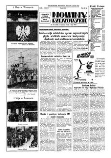 Nowiny Rzeszowskie : organ KW Polskiej Zjednoczonej Partii Robotniczej. 1954, R. 6, nr 104 (4 maja)