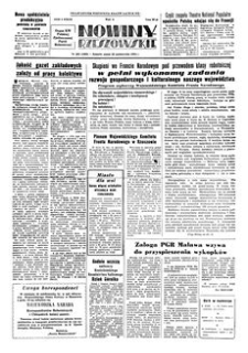 Nowiny Rzeszowskie : organ KW Polskiej Zjednoczonej Partii Robotniczej. 1954, R. 6, nr 250 (22 października)