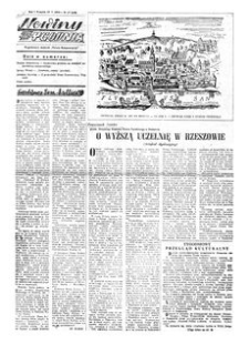Nowiny Tygodnia : tygodniowy dodatek „Nowin Rzeszowskich”. 1954, R. 5, nr 17 (15 maja)
