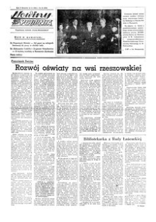 Nowiny Tygodnia : tygodniowy dodatek „Nowin Rzeszowskich”. 1954, R. 5, nr 21 (12 czerwca)