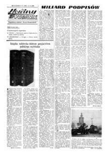 Nowiny Tygodnia : tygodniowy dodatek „Nowin Rzeszowskich”. 1955, R. 6, nr 14 (9 kwietnia)