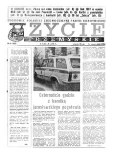 Życie Przemyskie : tygodnik Polskiej Zjednoczonej Partii Robotniczej. 1988, R. 22, nr 9 (1053) (2 marca)