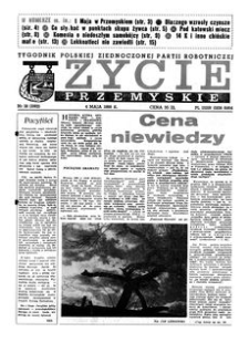 Życie Przemyskie : tygodnik Polskiej Zjednoczonej Partii Robotniczej. 1988, R. 22, nr 18 (1062) (4 maja)