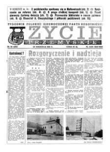 Życie Przemyskie : tygodnik Polskiej Zjednoczonej Partii Robotniczej. 1988, R. 22, nr 39 (1083) (28 września)