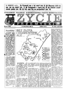 Życie Przemyskie : tygodnik Polskiej Zjednoczonej Partii Robotniczej. 1988, R. 22, nr 50 (1094) (14 grudnia)