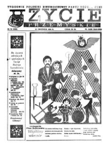 Życie Przemyskie : tygodnik Polskiej Zjednoczonej Partii Robotniczej. 1988, R. 22, nr 51 (1095) (21 grudnia)