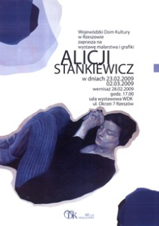 Wystawa malarstwa i grafiki Alicji Stankiewicz [Plakat]