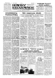Nowiny Rzeszowskie : organ KW Polskiej Zjednoczonej Partii Robotniczej. 1955, R. 7, nr 111 (11 maja)