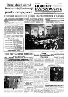 Nowiny Rzeszowskie : organ KW Polskiej Zjednoczonej Partii Robotniczej. 1955, R. 7, nr 113 (13 maja)