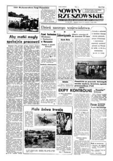 Nowiny Rzeszowskie : organ KW Polskiej Zjednoczonej Partii Robotniczej. 1955, R. 7, nr 168 (16-17 lipca)