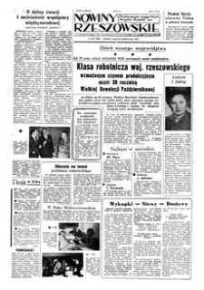 Nowiny Rzeszowskie : organ KW Polskiej Zjednoczonej Partii Robotniczej. 1955, R. 7, nr 257 (28 października)