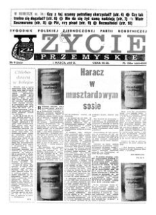 Życie Przemyskie : tygodnik Polskiej Zjednoczonej Partii Robotniczej. 1989, R. 23, nr 9 (1105) (1 marca)