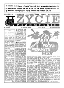 Życie Przemyskie : tygodnik Polskiej Zjednoczonej Partii Robotniczej. 1989, R. 23, nr 13 (1109) (29 marca)