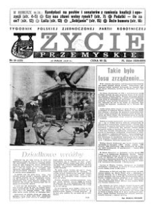 Życie Przemyskie : tygodnik Polskiej Zjednoczonej Partii Robotniczej. 1989, R. 23, nr 19 (1115) (10 maja)