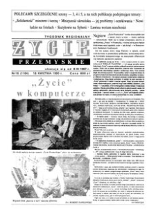 Życie Przemyskie : tygodnik regionalny. 1990, R. 24, nr 16 (1164) (18 kwietnia)