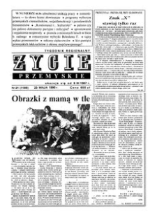 Życie Przemyskie : tygodnik regionalny. 1990, R. 24, nr 21 (1169) (23 maja)