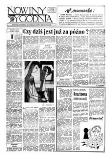 Nowiny Tygodnia : dodatek społeczno-kulturalny „Nowin Rzeszowskich”. 1957, R. 8, nr 12 (30 marca)