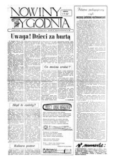 Nowiny Tygodnia : dodatek społeczno-kulturalny „Nowin Rzeszowskich”. 1957, R. 8, nr 25 (6 lipca)