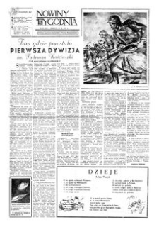 Nowiny Tygodnia : dodatek społeczno-kulturalny „Nowin Rzeszowskich”. 1957, R. 8, nr 39 (12 października)