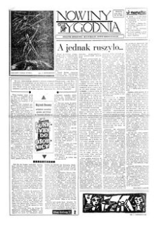 Nowiny Tygodnia : dodatek społeczno-kulturalny „Nowin Rzeszowskich”. 1957, R. 8, nr 40 (19 października)