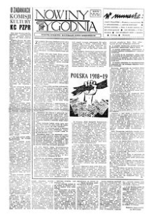 Nowiny Tygodnia : dodatek społeczno-kulturalny „Nowin Rzeszowskich”. 1957, R. 8, nr 43 (16 listopada)