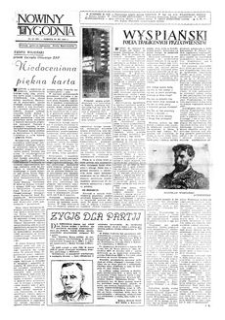 Nowiny Tygodnia : dodatek społeczno-kulturalny „Nowin Rzeszowskich”. 1957, R. 8, nr 45 (30 listopada)