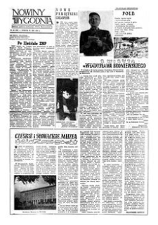 Nowiny Tygodnia : dodatek społeczno-kulturalny „Nowin Rzeszowskich”. 1957, R. 8, nr 48 (21 grudnia)