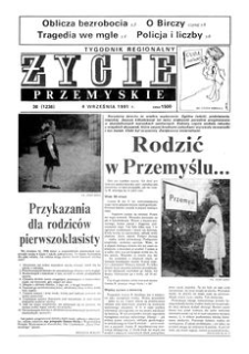 Życie Przemyskie : tygodnik regionalny. 1991, R. 25, nr 36 (1236) (4 września)