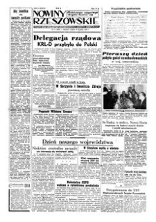 Nowiny Rzeszowskie : organ KW Polskiej Zjednoczonej Partii Robotniczej. 1956, R. 8, nr 11 (13 stycznia)