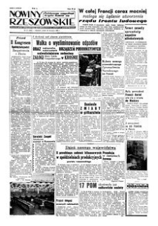 Nowiny Rzeszowskie : organ KW Polskiej Zjednoczonej Partii Robotniczej. 1956, R. 8, nr 21 (25 stycznia)