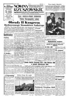 Nowiny Rzeszowskie : organ KW Polskiej Zjednoczonej Partii Robotniczej. 1956, R. 8, nr 61 (12 marca)