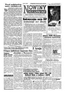 Nowiny Rzeszowskie : organ Komitetu Wojewódzkiego PZPR. 1956, R. 8, nr 84 (9 kwietnia)