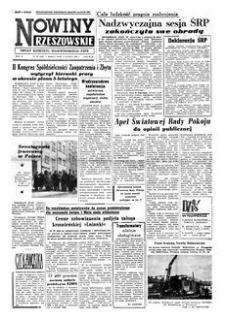Nowiny Rzeszowskie : organ Komitetu Wojewódzkiego PZPR. 1956, R. 8, nr 86 (11 kwietnia)